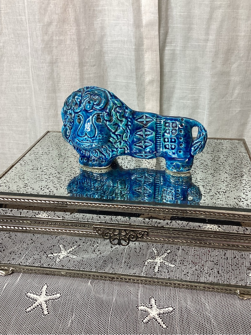 Bitossi Rimini Ceramic Blue Lion